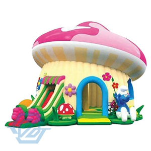 Jumpers aufblasbarer Pilz Airbounce Jumping Air Houses H&uuml;pfburg Bouncer Castles Combo