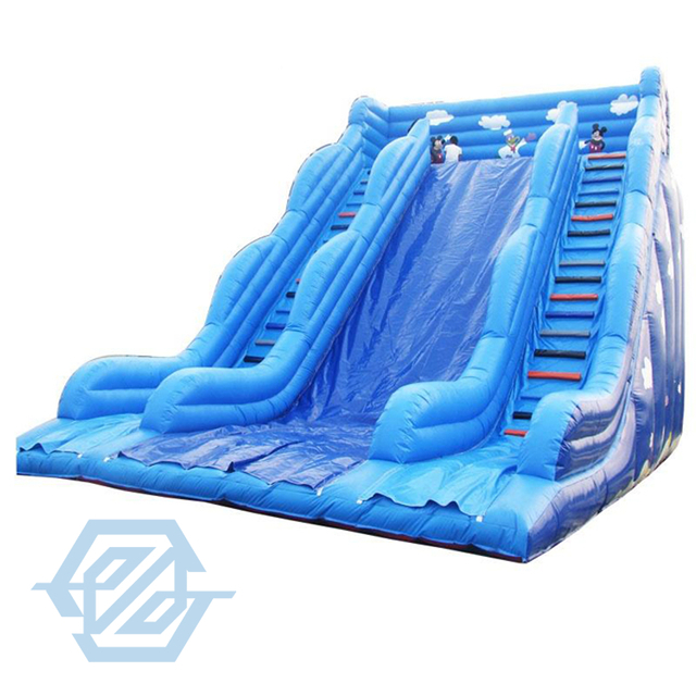 Tobog&aacute;n inflable comercial de gran tama&ntilde;o, tobog&aacute;n seco inflable para adultos, tobog&aacute;n animoso inflable
