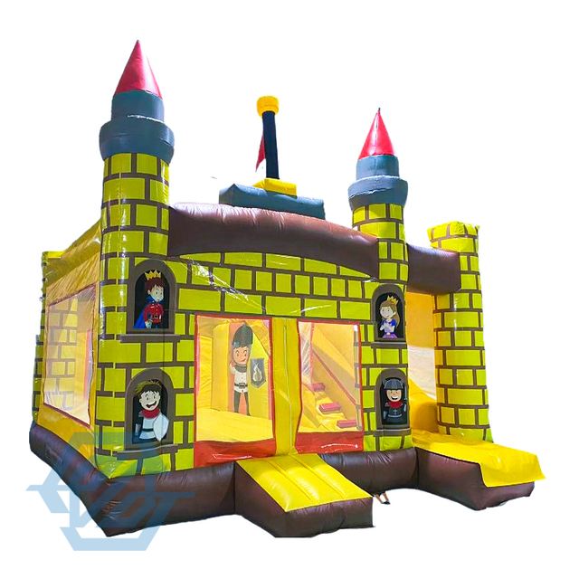 Ch&acirc;teau gonflable Combo saut rebond maison gonflable ch&acirc;teau sautant videur maison pour les enfants