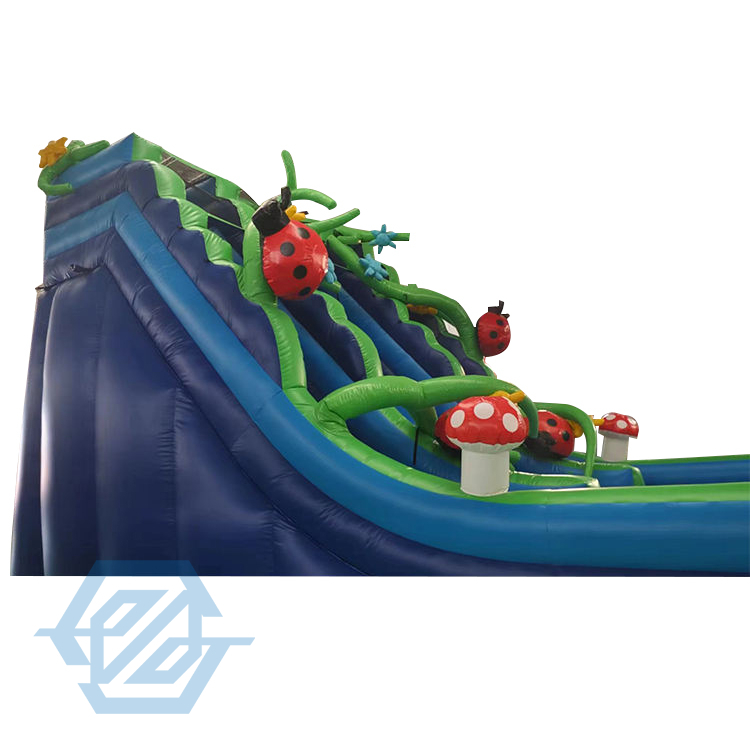 Scivolo gonfiabile Forest Bounce Castle House Combo per bambini