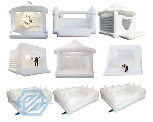 &iquest;Es una casa inflable el complemento perfecto para su boda blanca?