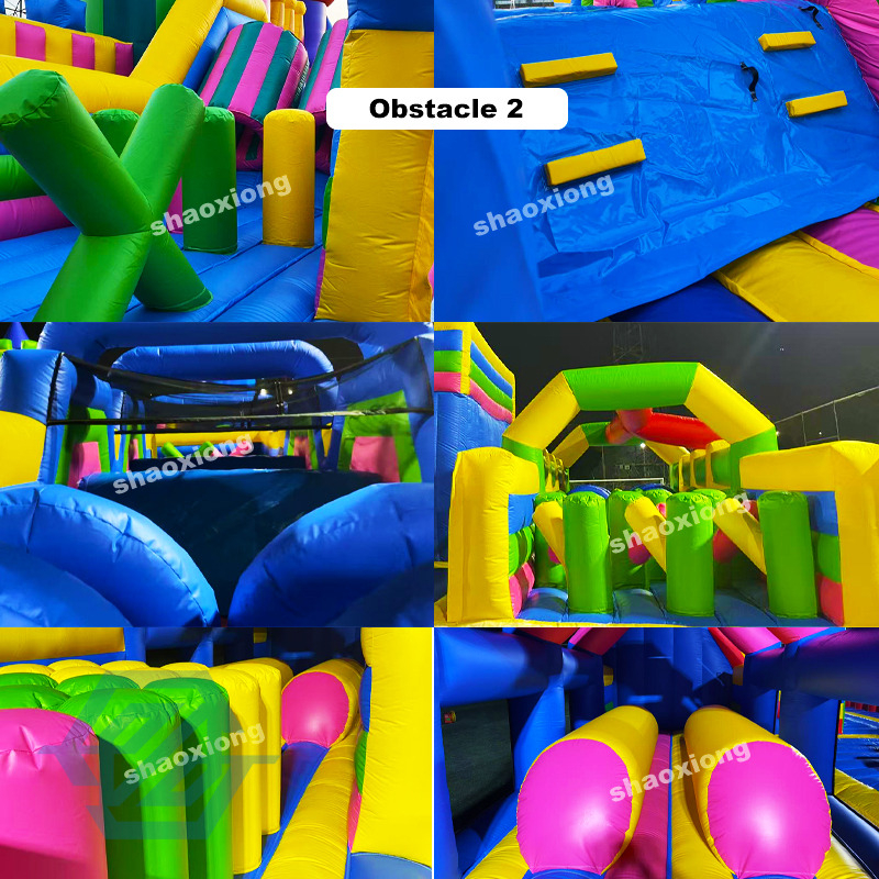  Parque infantil inflable con tobog&aacute;n de escalada a la venta