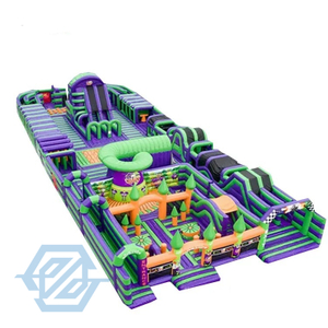  Gro&szlig;es aufblasbares Freizeitpark-Hindernisparcoursspiel zur Unterhaltung