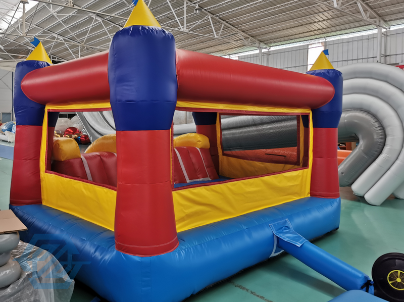 Combo de diapositiva de salto inflable del castillo animoso de la casa de la despedida