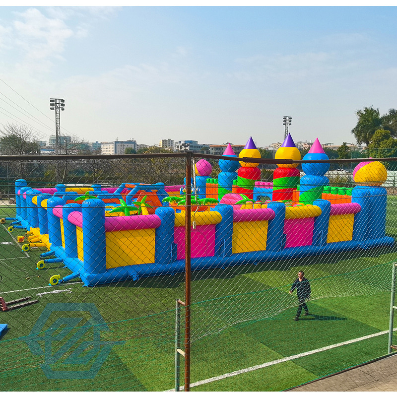  Parque tem&aacute;tico inflable al aire libre para la venta