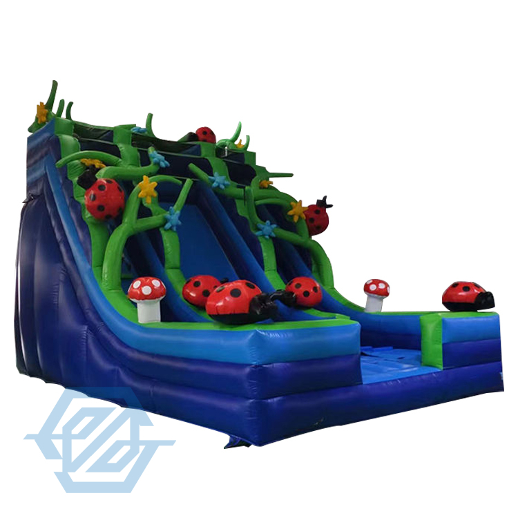Scivolo gonfiabile Forest Bounce Castle House Combo per bambini