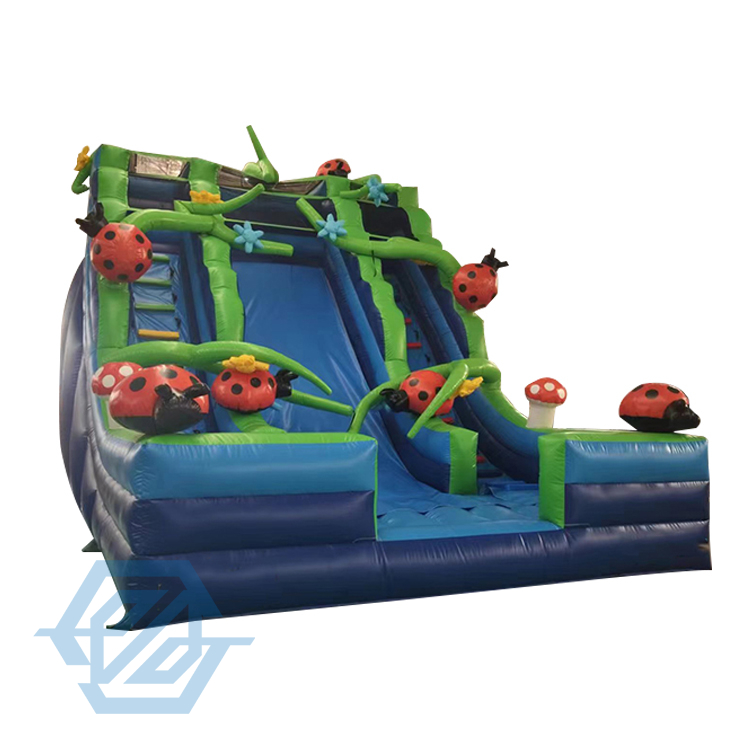 Scivolo gonfiabile Forest Bounce Castle House Combo per bambini
