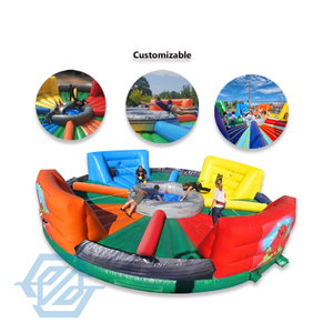 Hipop&oacute;tamo hambriento inflable interactivo comercial Chow Down
