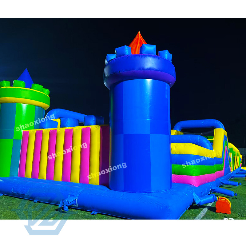  Parque infantil inflable con tobog&aacute;n de escalada a la venta