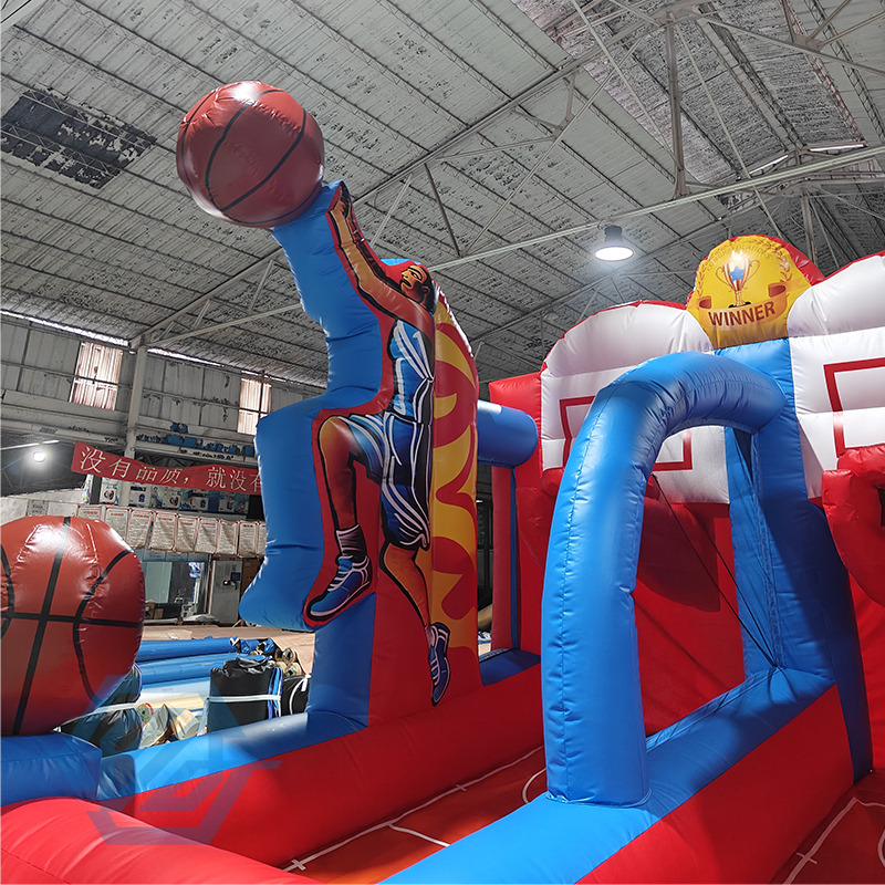 Jeu de sport de tir de basket-ball gonflable pour enfants
