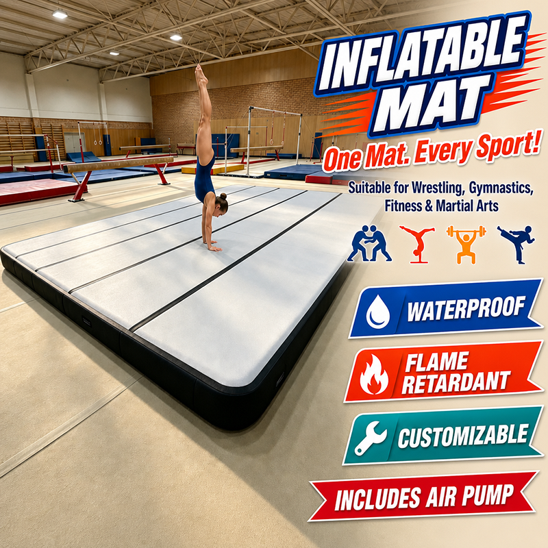 So w&auml;hlen Sie die beste aufblasbare Sportmatte f&uuml;r Gymnastik und Training aus
